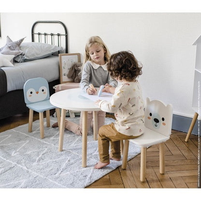 Tavolo e 2 Sedie per Bambini - Banchisa