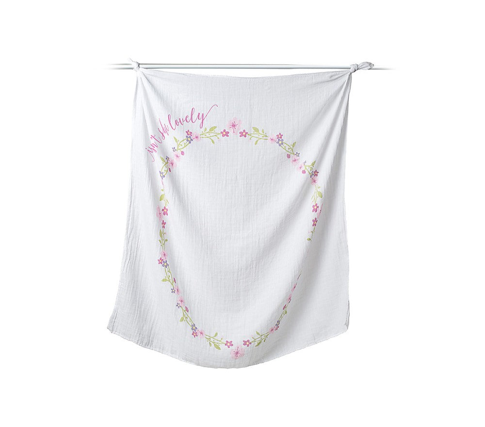 Kit primo anno - copertina swaddle in mussola di cotone