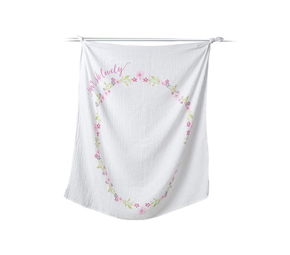 Kit primo anno - copertina swaddle in mussola di cotone