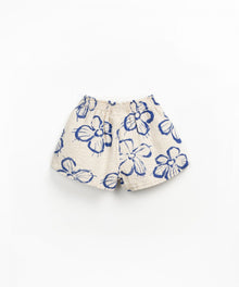 Pantaloncini in tessuto stampato