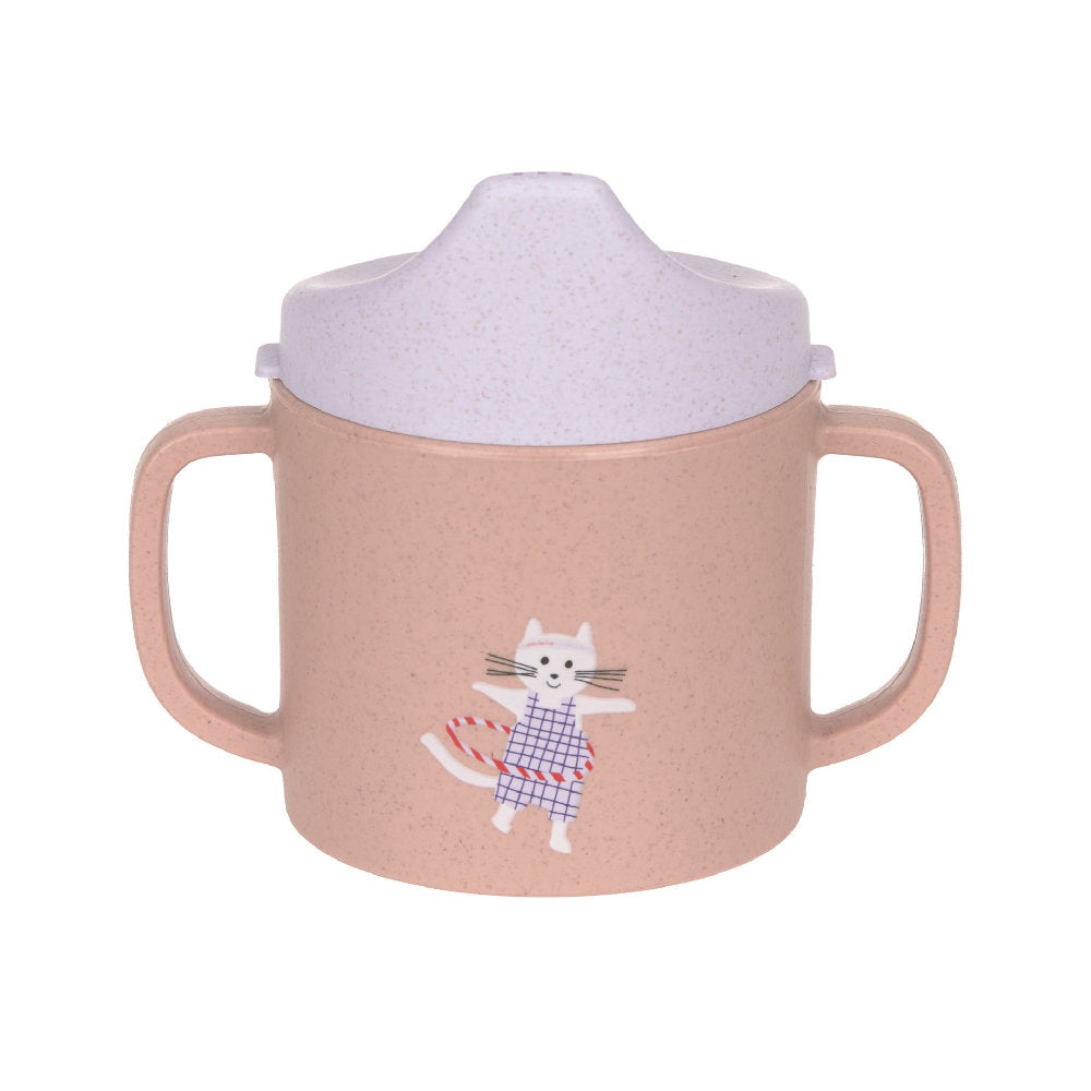 Tazza con beccuccio e manici - In cellulosa