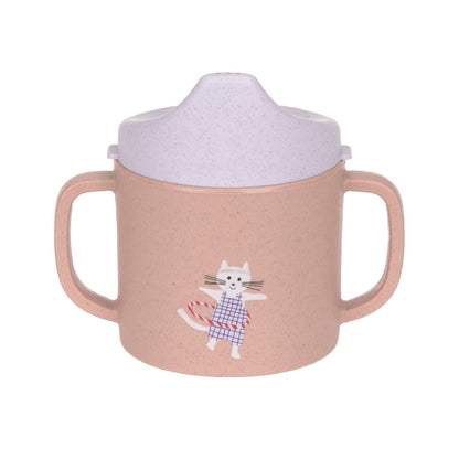 Tazza con beccuccio e manici - In cellulosa