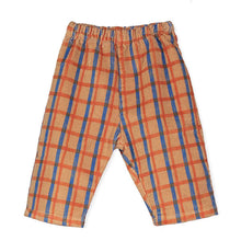 BABY WIDE CORDUROY PANTS CHECKS