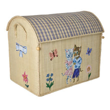 Cesto portaoggetti in rafia by Nathalie Lété