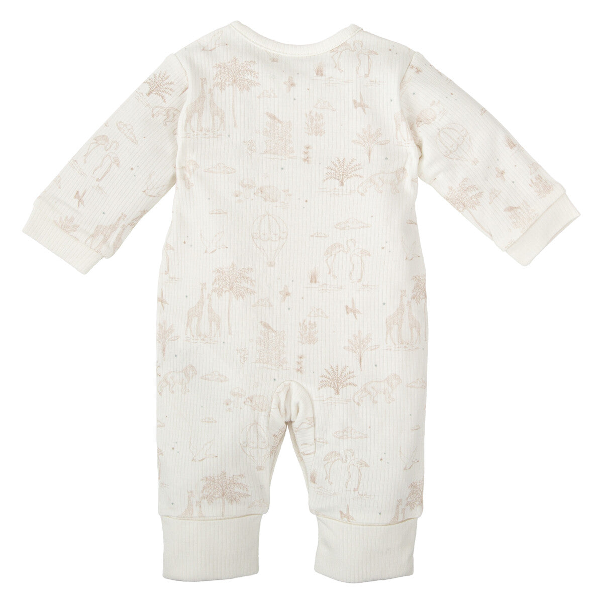 Tutina neonato - 50% Cotone organico e 50% Bamboo - Con apertura frontale