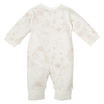 Tutina neonato - 50% Cotone organico e 50% Bamboo - Con apertura frontale