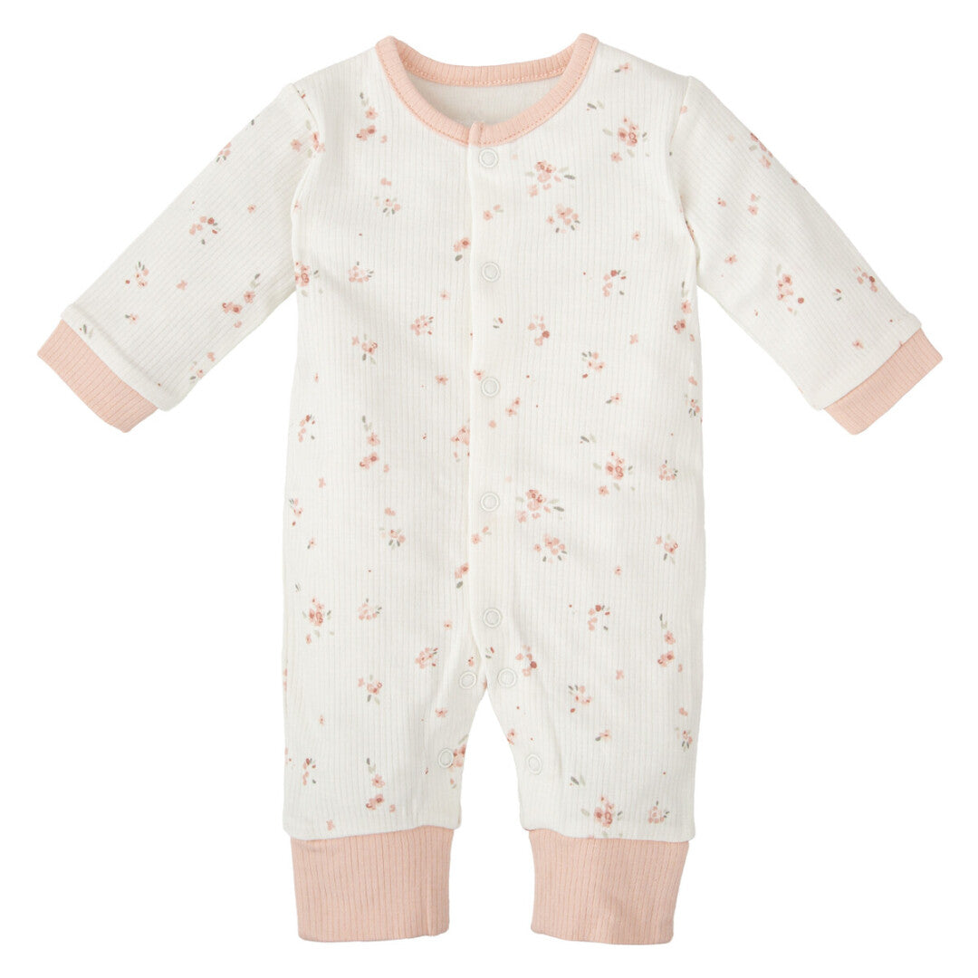 Tutina neonato - 50% Cotone organico e 50% Bamboo - Con apertura frontale