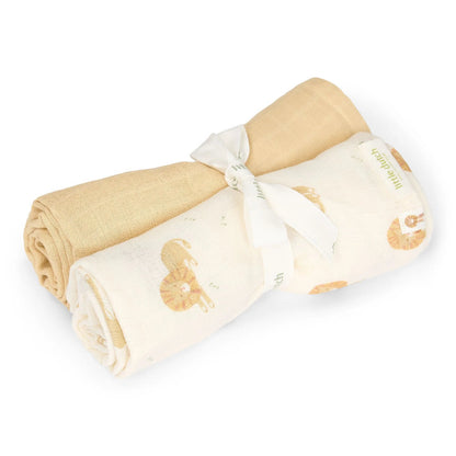Mussole in cotone 70x70cm - 100% Cotone organico