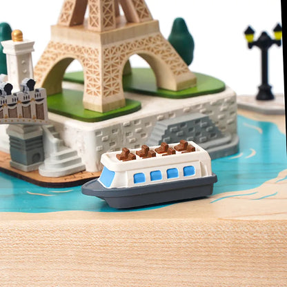 Carillon in legno Parigi