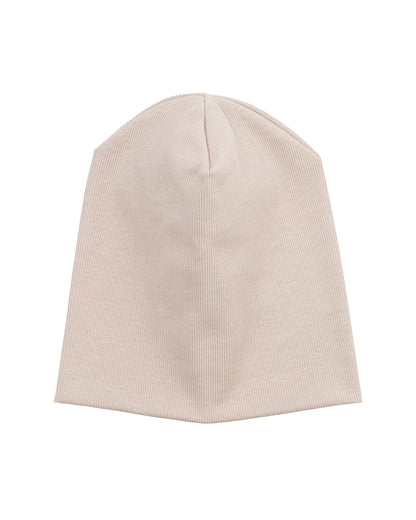 Cappellino Beanie a Costine in Cotone Biologico