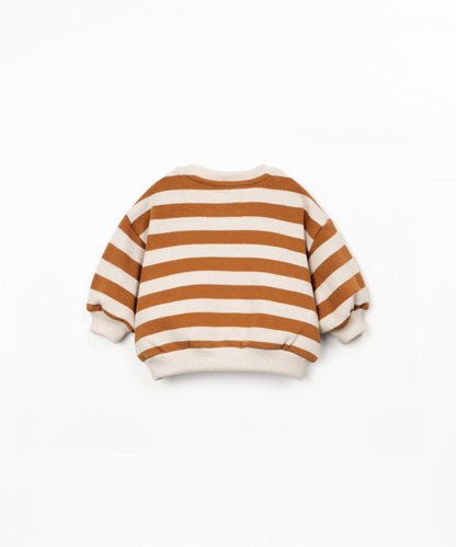 FELPA IN MAGLIA A RIGHE
