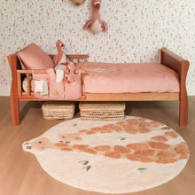 Tappeto lavabile in cotone biologico Leone - 110x110cm
