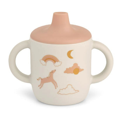 Tazza in Silicone Neil con Beccuccio e Manici -Ideale per Bambini