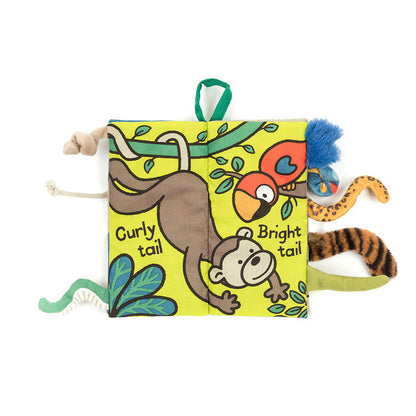 Libro morbido per neonati Jungly tails Book