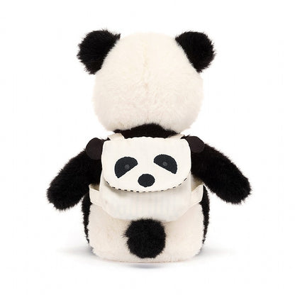 Peluche morbido Panda con zainetto