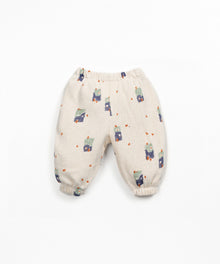 Pantaloni in jersey stampati