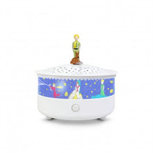 Luce notturna - Proiettore di stelle 14 cm - Musicale - Rilevatore di pianto - Ricaricabile tramite USB