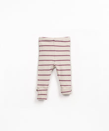 Leggings in jersey a righe