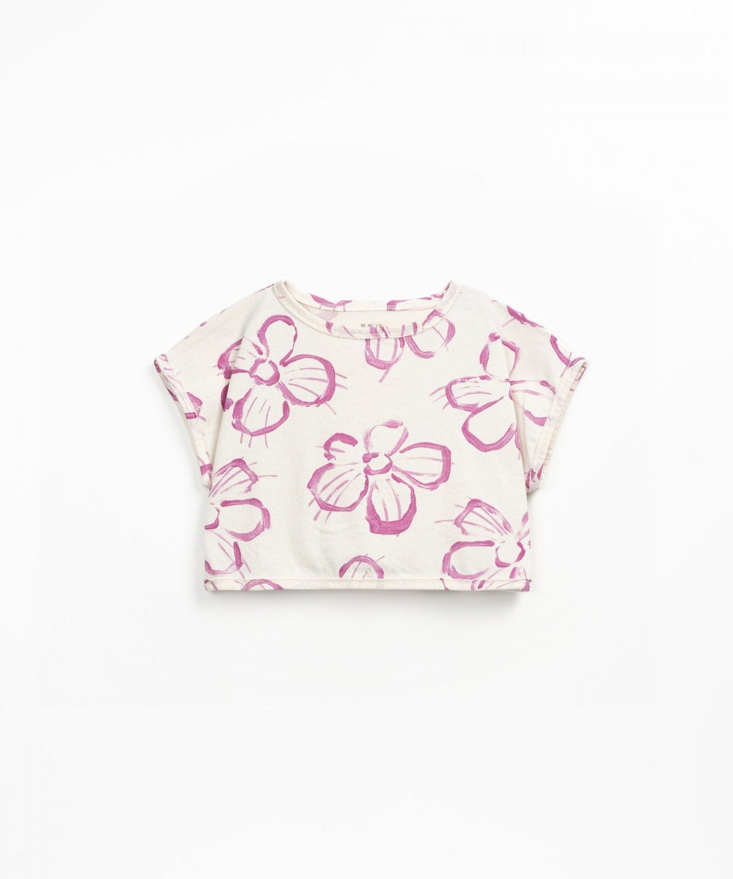 T-shirt in jersey stampato