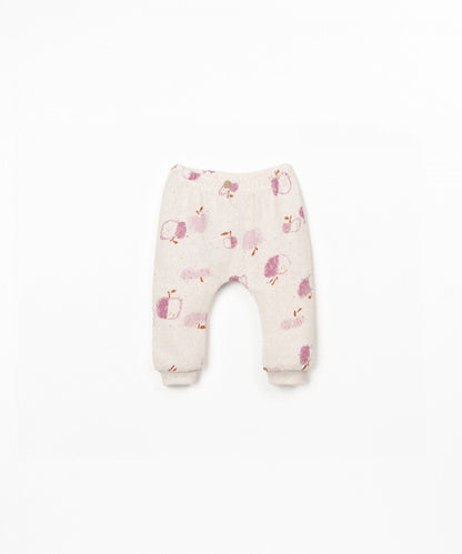 PANTALONI DI MAGLIA STAMPATA