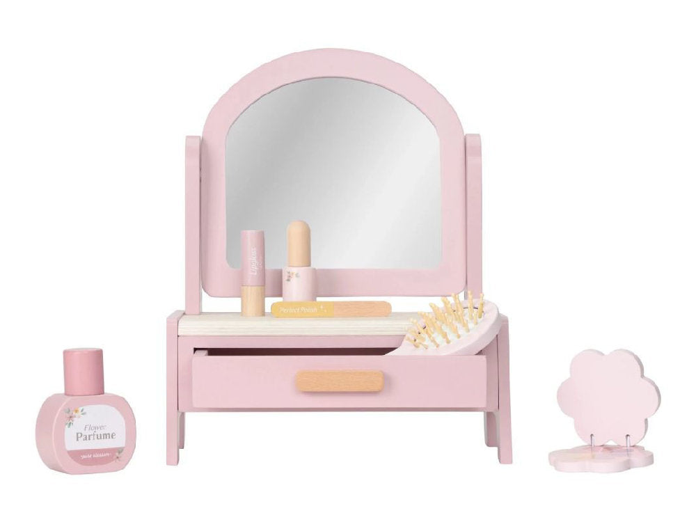 Vanity Table in Legno 'Little Dutch' (Tavolino da Trucco con Specchio Girevole)