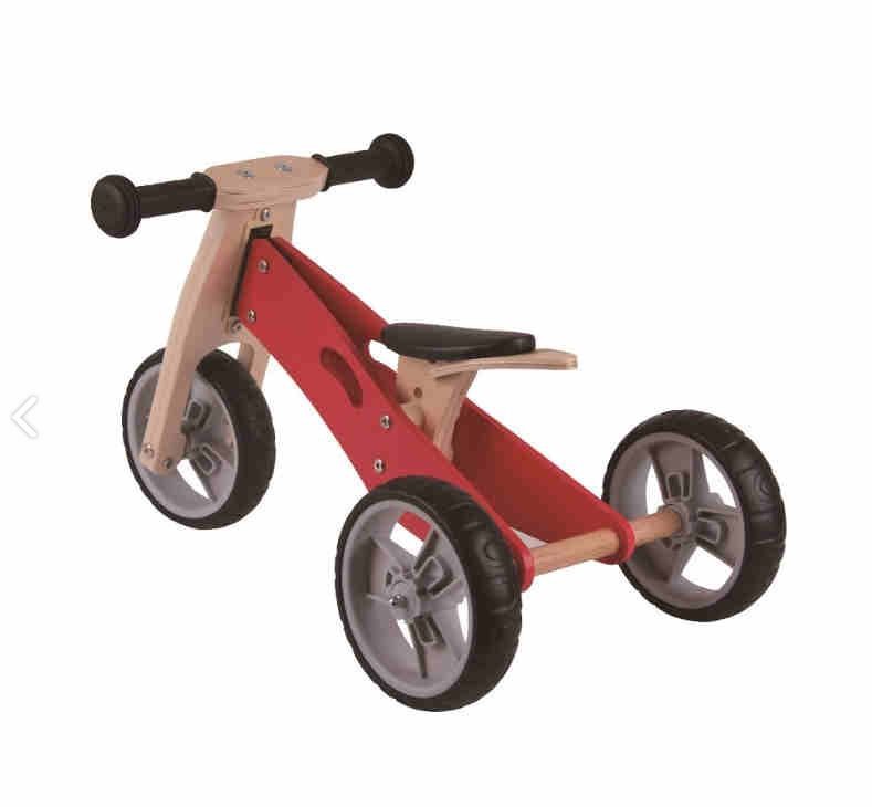 Bici senza pedali cavalcabile 2 in 1