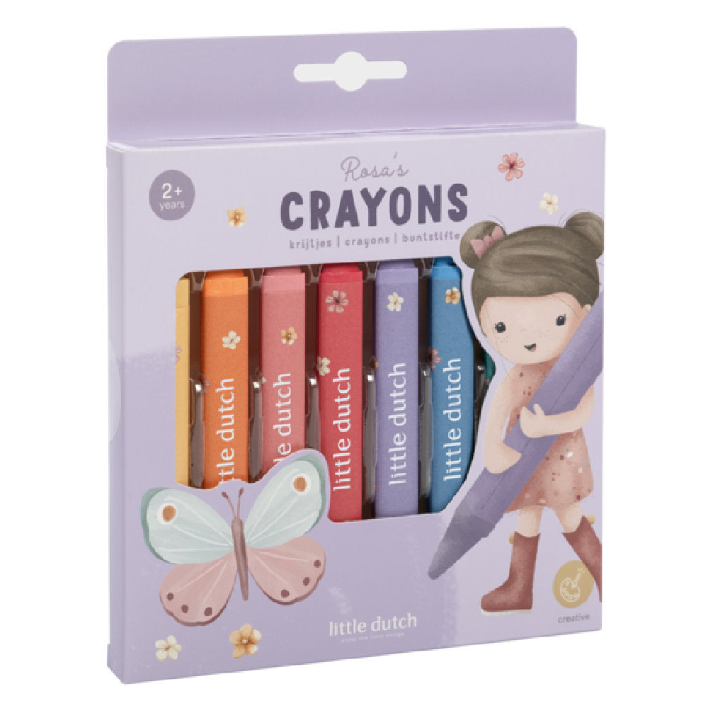 Pastelli a cera triangolari - Set da 8 pezzi