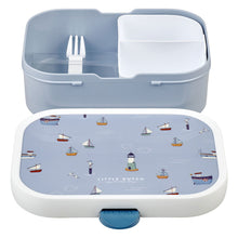 Lunch Box con divisori - Porta pranzo con forchetta