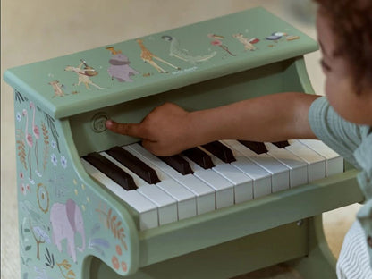 Pianoforte in Legno FSC 'Safari Friends' Little Dutch - Dai 3 anni