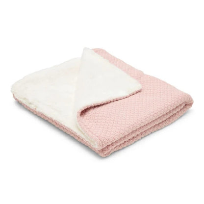 Copertina Invernale per culla 70x100cm - in Cotone Biologico e Pile