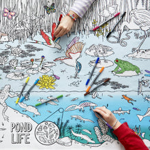 Tovaglia con 10 pennarelli - Pulisci e ricomincia