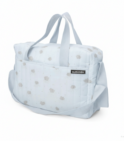 Borsa cosmetica con set cura neonato - con 5 prodotti inclusi