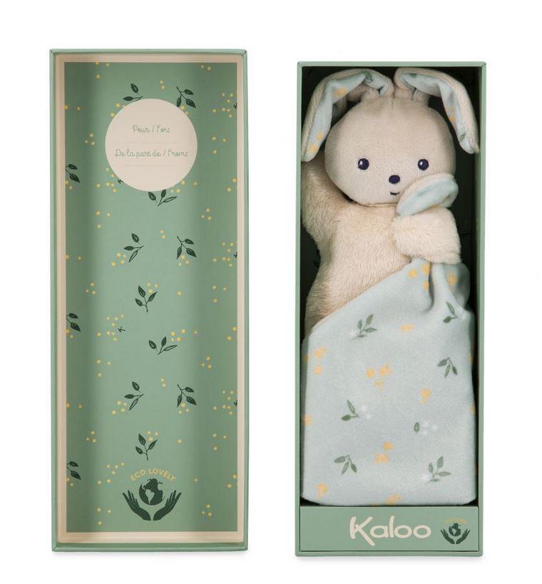 Doudou quadrato coniglio 17cm