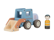 Ruspa con personaggio in legno FSC