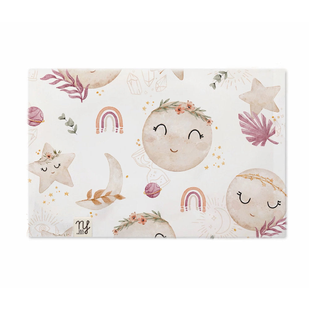 Mussola Neonato in 100% Bamboo Organico - Made in Italy - 90x70cm