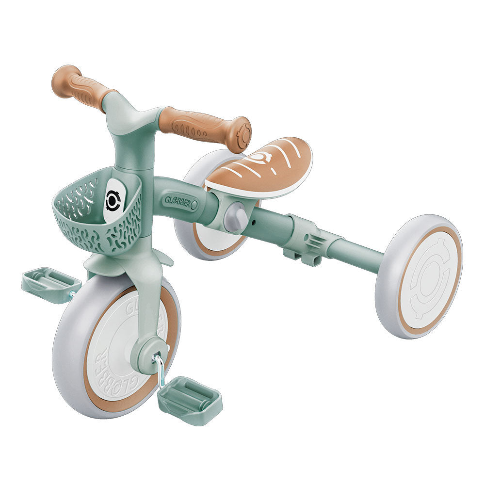 Triciclo e Bici Senza Pedali 2 in 1 Globber Learning Trike Plus Eco (12-36 Mesi)