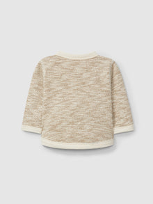 MAGLIONE RICAMATO CON COULISSE IN RILIEVO 5S151