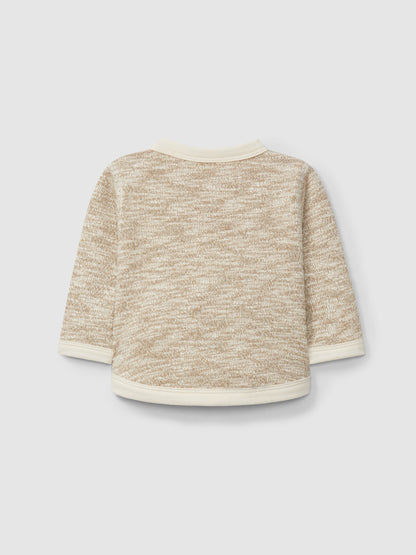 MAGLIONE RICAMATO CON COULISSE IN RILIEVO 5S151