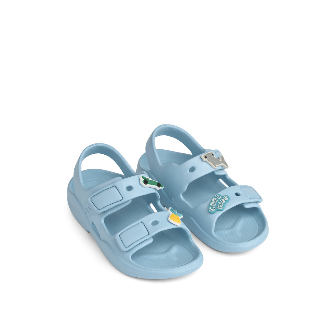 Sandali Sportivi Lilo in Morbida Schiuma EVA con Charms