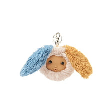 Portachiavi Riley Peluche in Tessuto Riciclato e Silicone con Orecchie da Coniglio Liewood (3+ Anni)