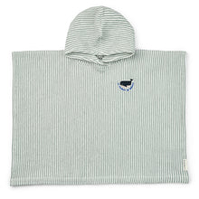 Paco Poncho accappatoio - in Cotone Biologico Waffle