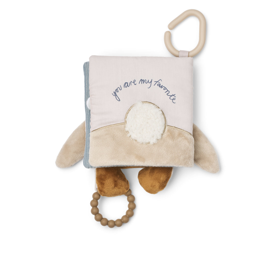 Libretto Sensoriale in Morbido Peluche con Massaggiagengive