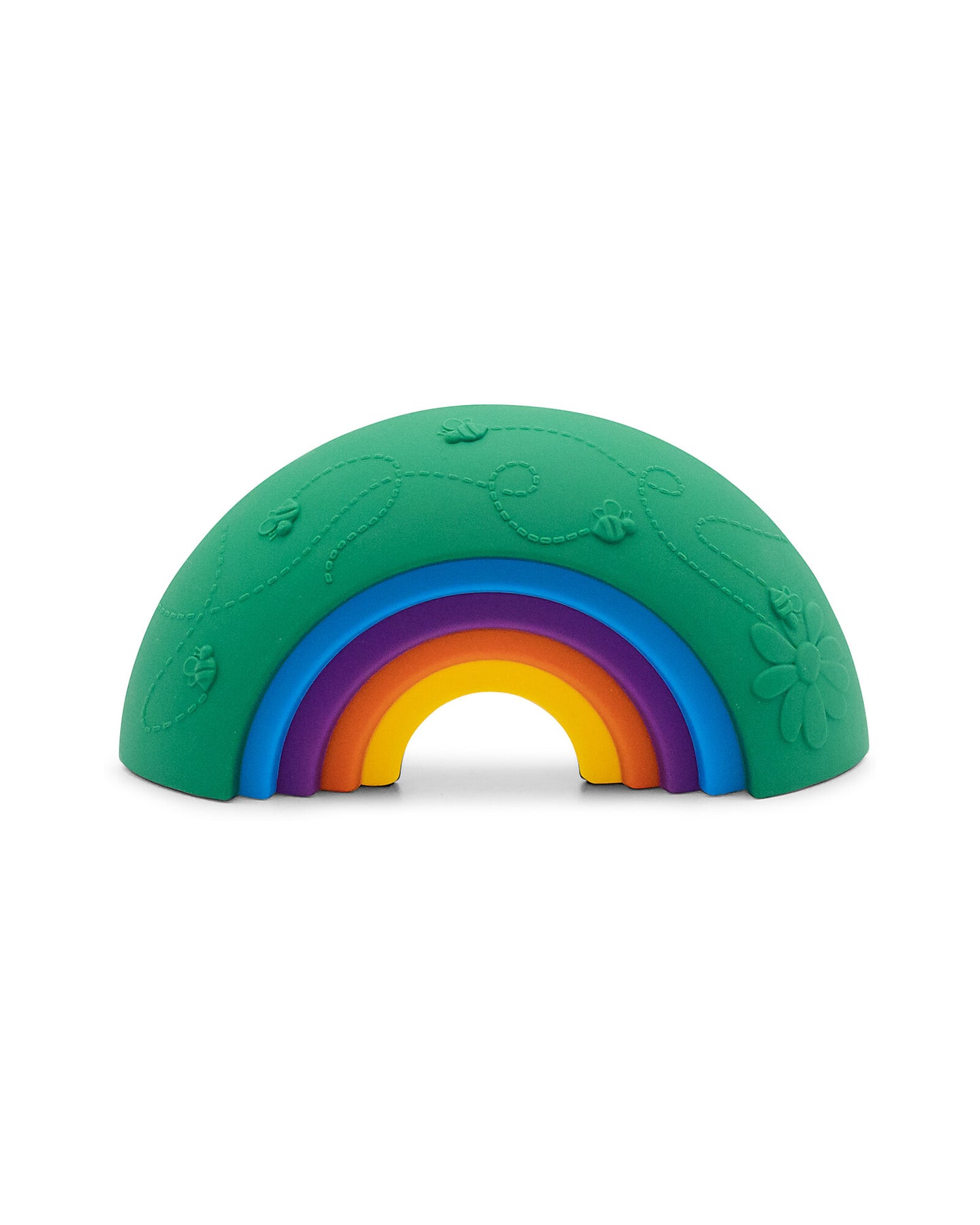 Gioco Arcobaleno Impilabile in Silicone 'Over The Rainbow' - Jellystone Designs