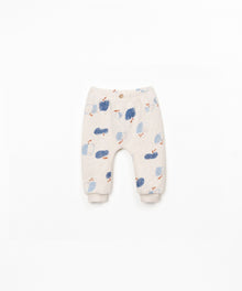 PANTALONI DI MAGLIA STAMPATA