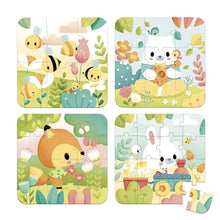 Set di 4 puzzle pure