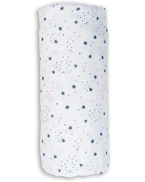 Copertina swaddle 100x100cm - 100% mussola di cotone