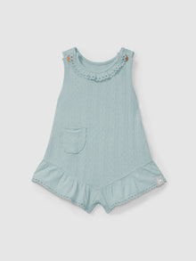 VESTITO CON MOTIVO AJOURS E RICAMO INGLESE 5S116