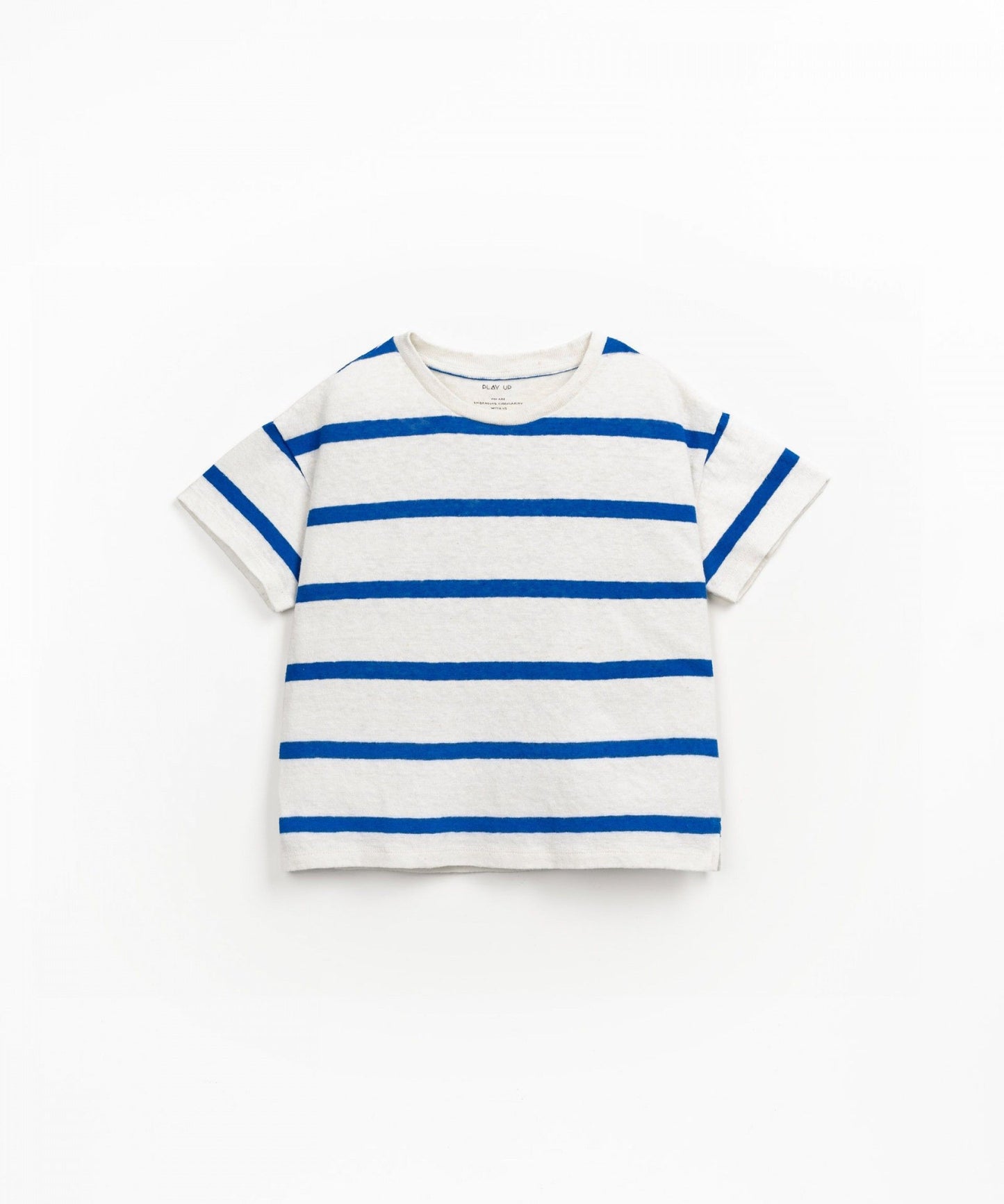 T-SHIRT IN JERSEY A RIGHE