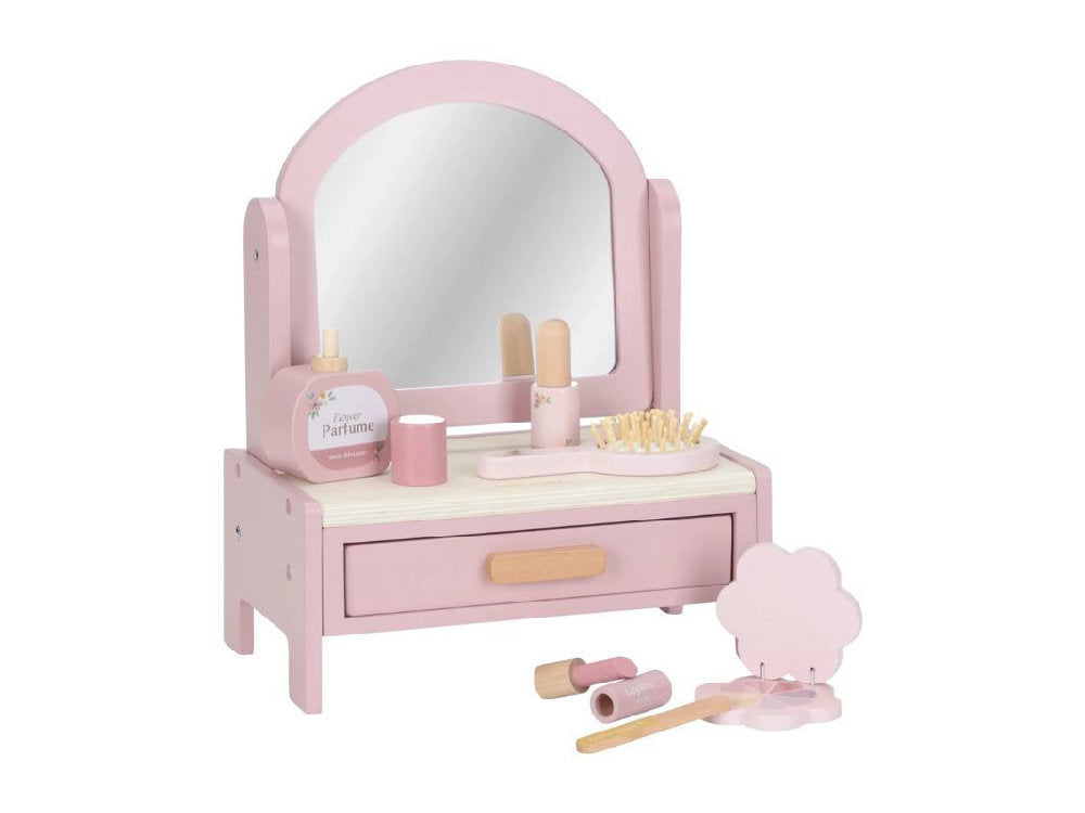 Vanity Table in Legno 'Little Dutch' (Tavolino da Trucco con Specchio Girevole)