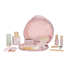Beauty Case con accessori in legno